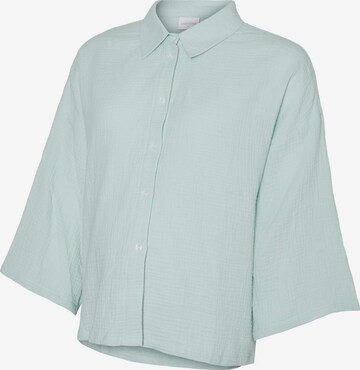 MAMALICIOUS Blouse 'Mags' in Groen: voorkant