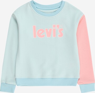 Levi's Kids Sweatshirt in Blauw: voorkant