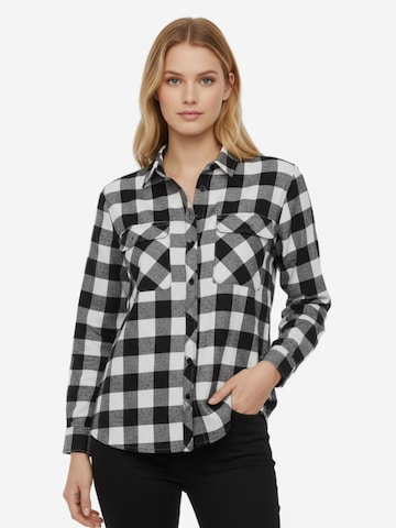 RadwaBluza 'Radwa Women’s Plaid Flannel' - siva boja: prednji dio