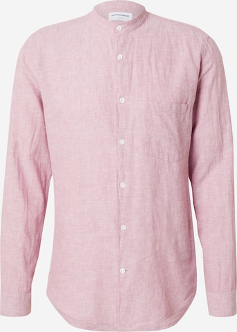 Lindbergh Button Up Shirt in Pink: front