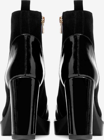 Kazar Lace-Up Ankle Boots in Black