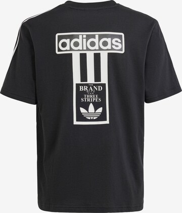 juoda ADIDAS ORIGINALS Marškinėliai 'Adibreak'