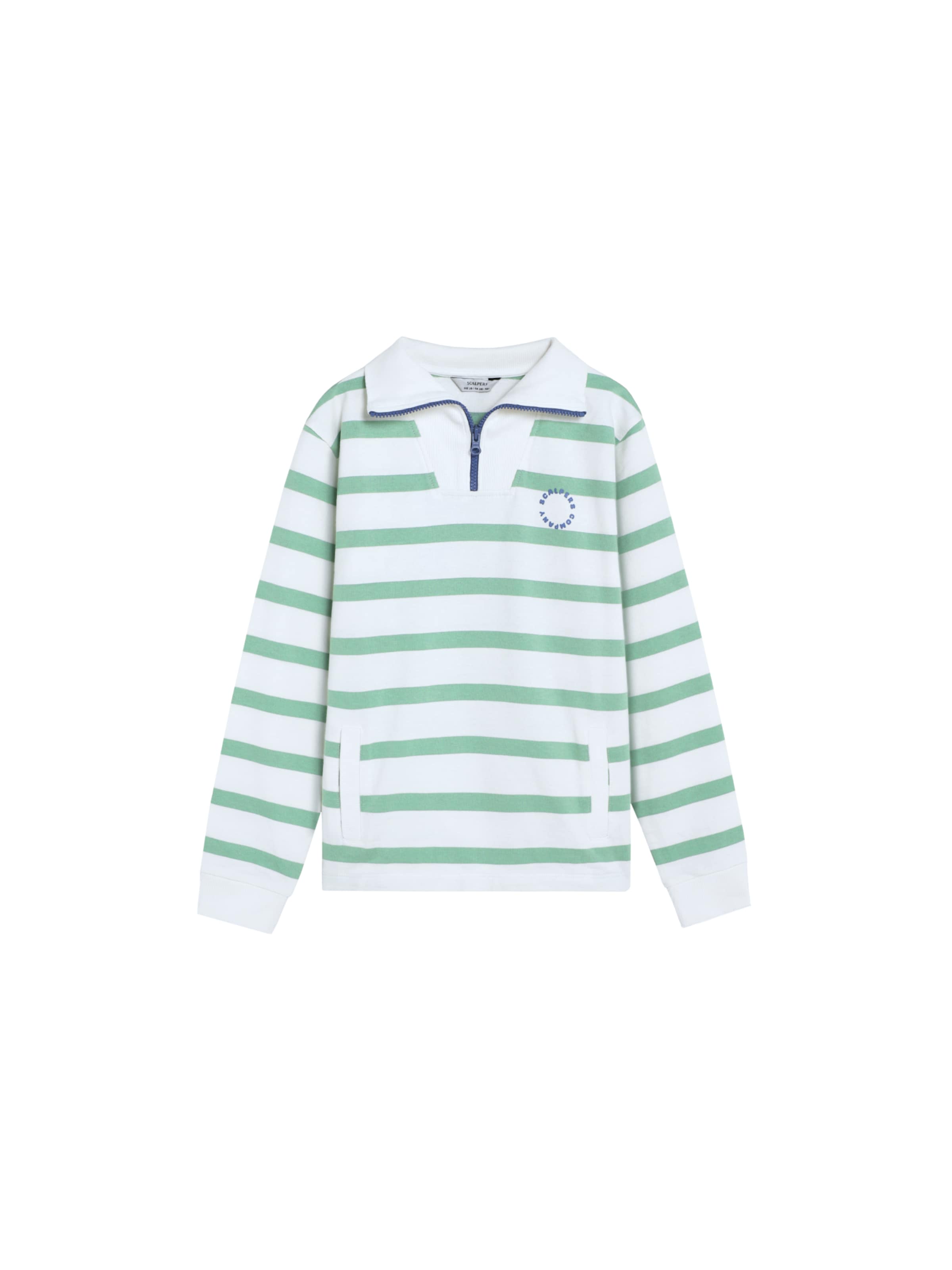 Scalpers Свитшот ' ' в Синий: спереди