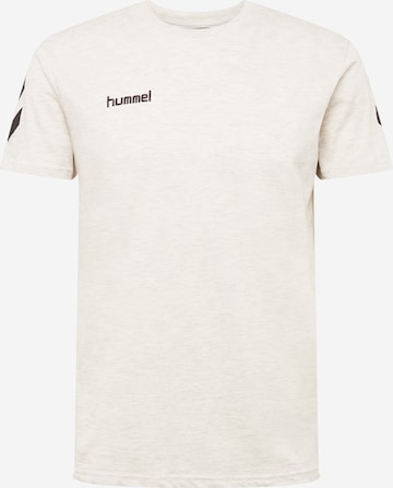 Hummel - Camisa funcionais em cinzento: frente