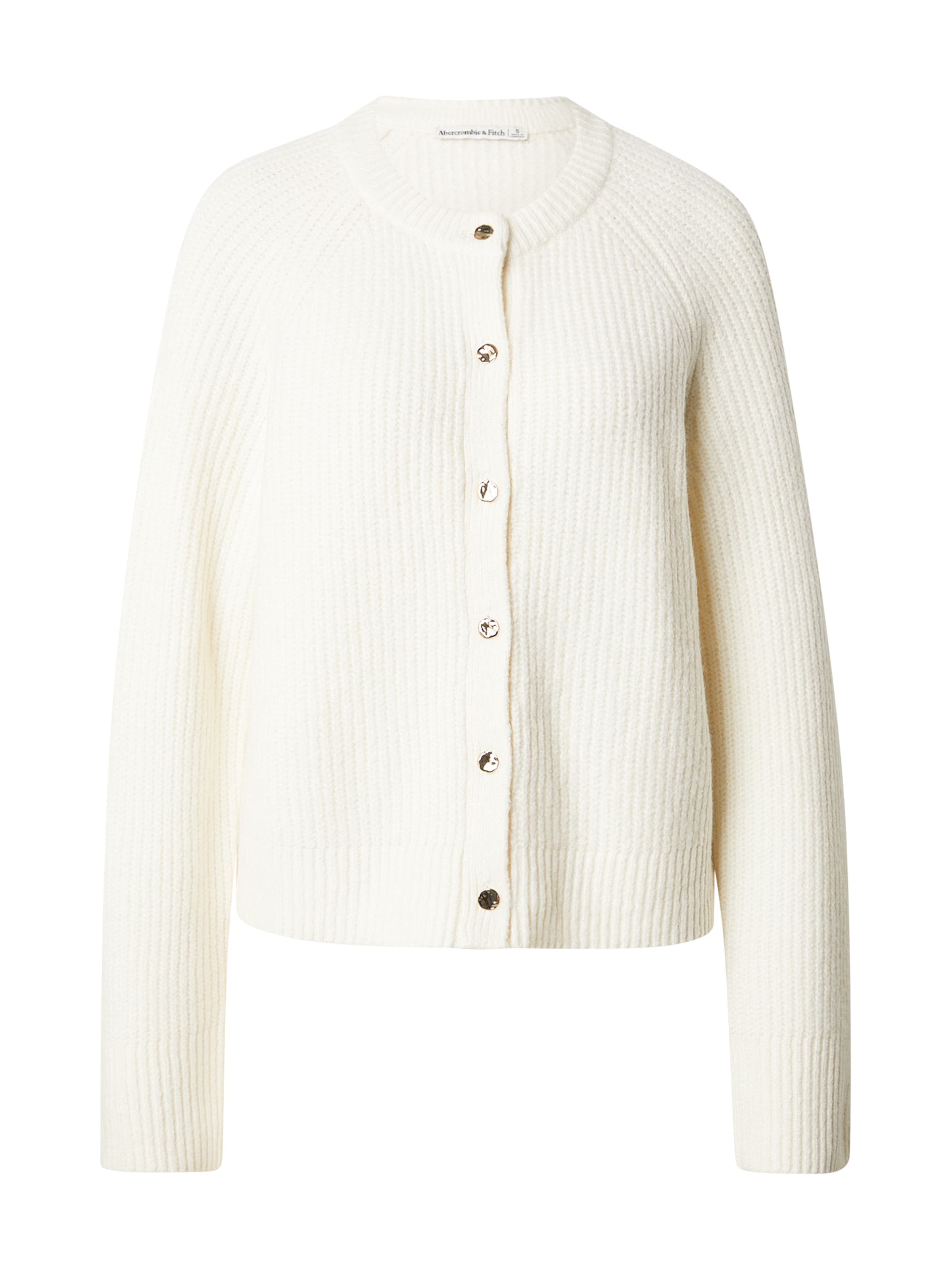 Abercrombie & Fitch Kardigán - Béžová: predná strana