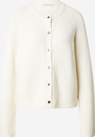 Abercrombie & Fitch Kardigán - Béžová: predná strana