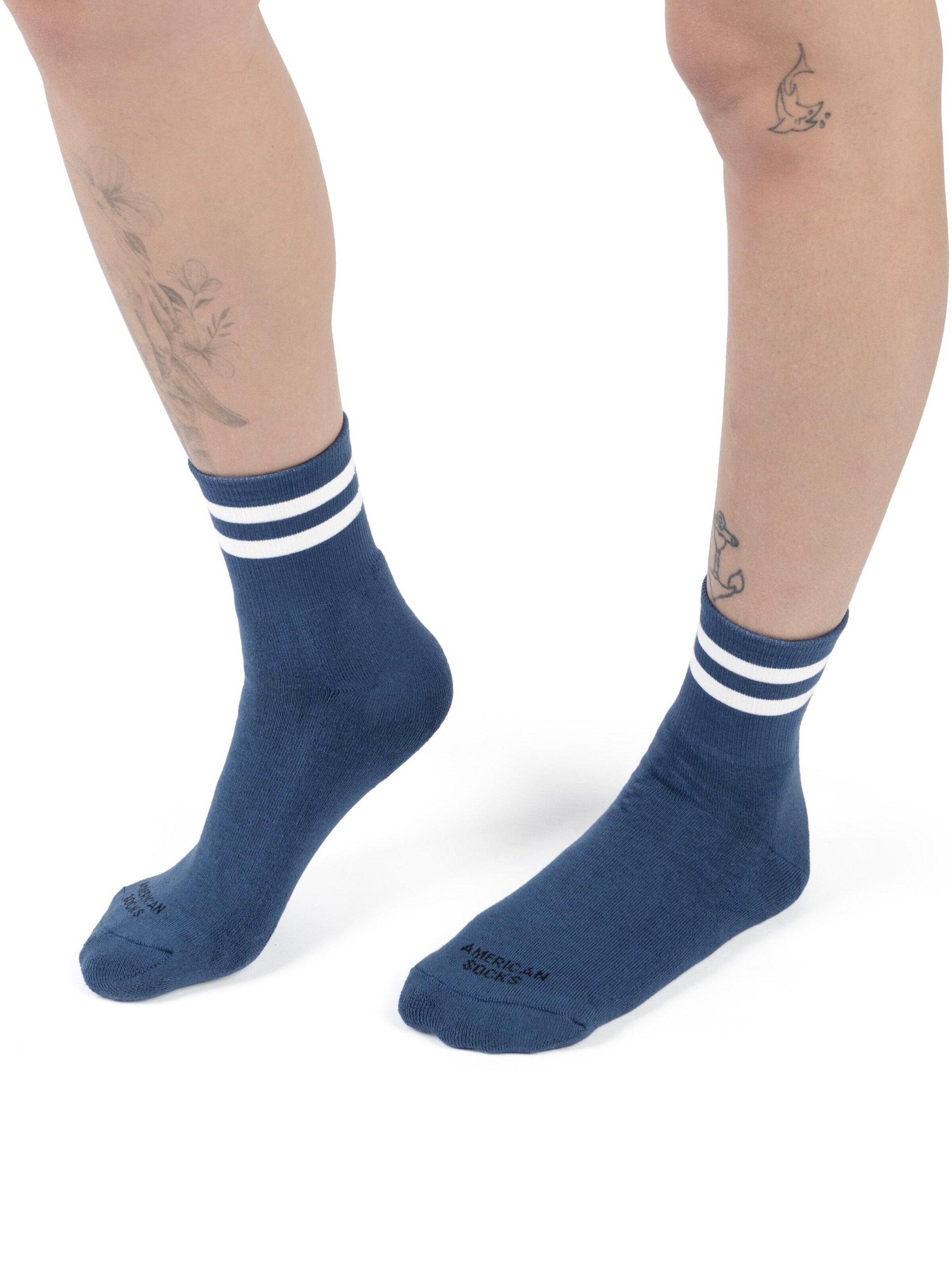 American Socks - Calcetines 'Marine' en azul: frente
