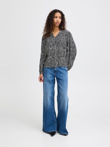 ICHI - Blusa 'VERA' em preto