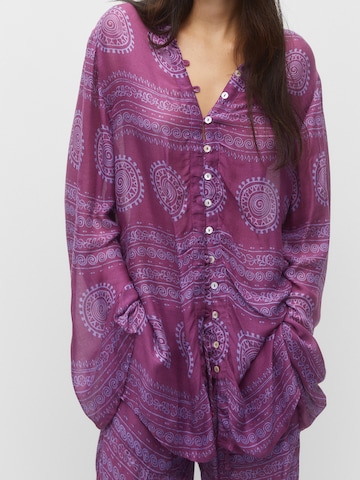 Pull&Bear Blouse in Purple