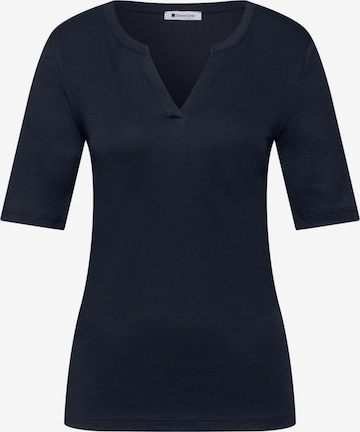 STREET ONE Shirt in Blue: front