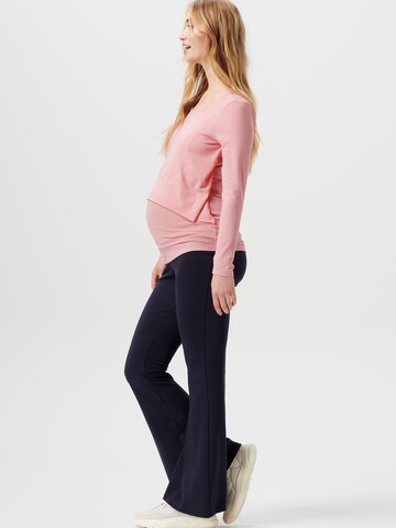 Esprit Maternity Разкроени Панталон в синьо