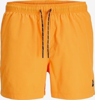 JACK & JONES - Bermudas 'JPSTMaui' en naranja: frente