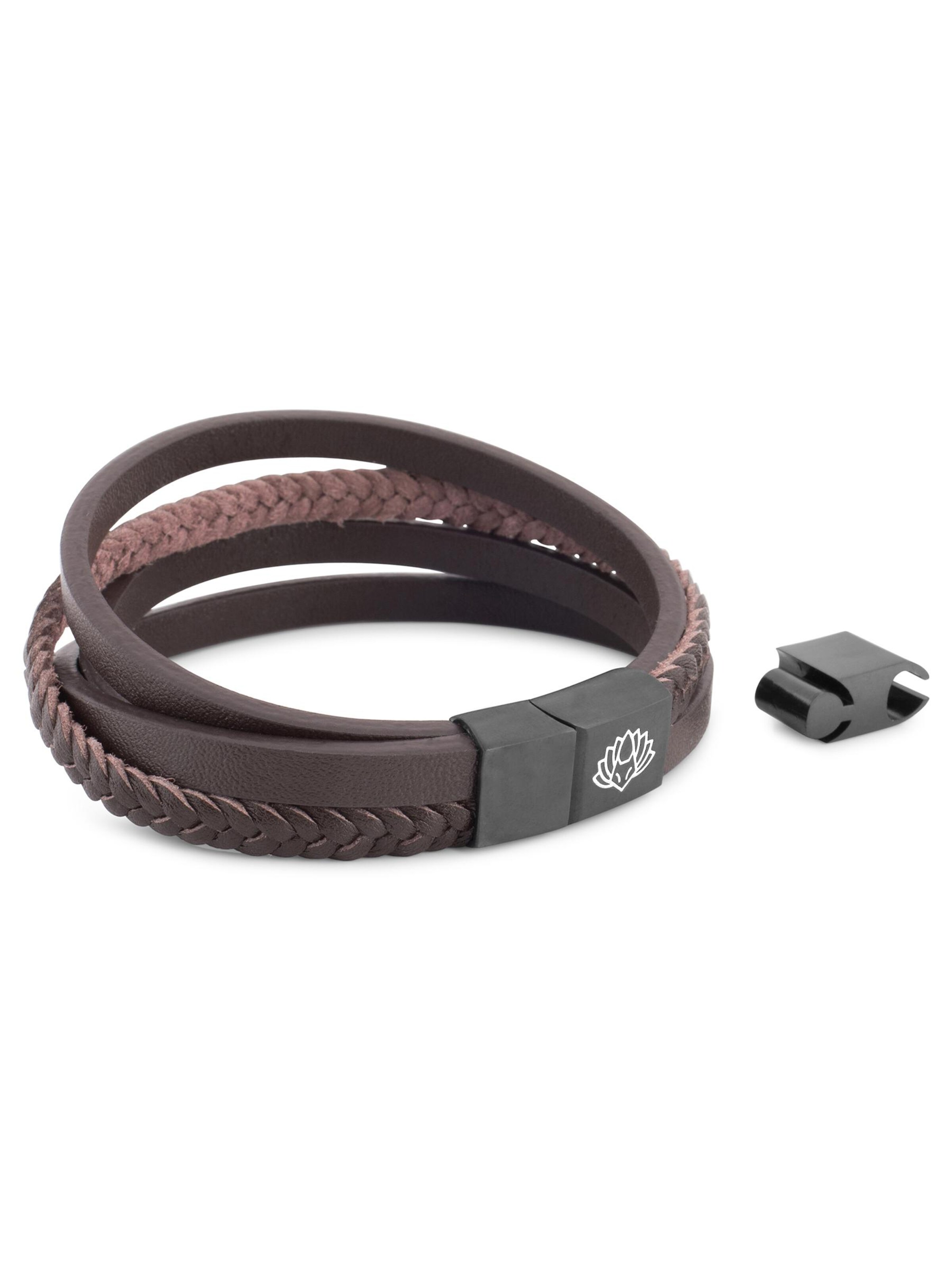 Akitsune Bracelet 'Pathfinder' in Brown
