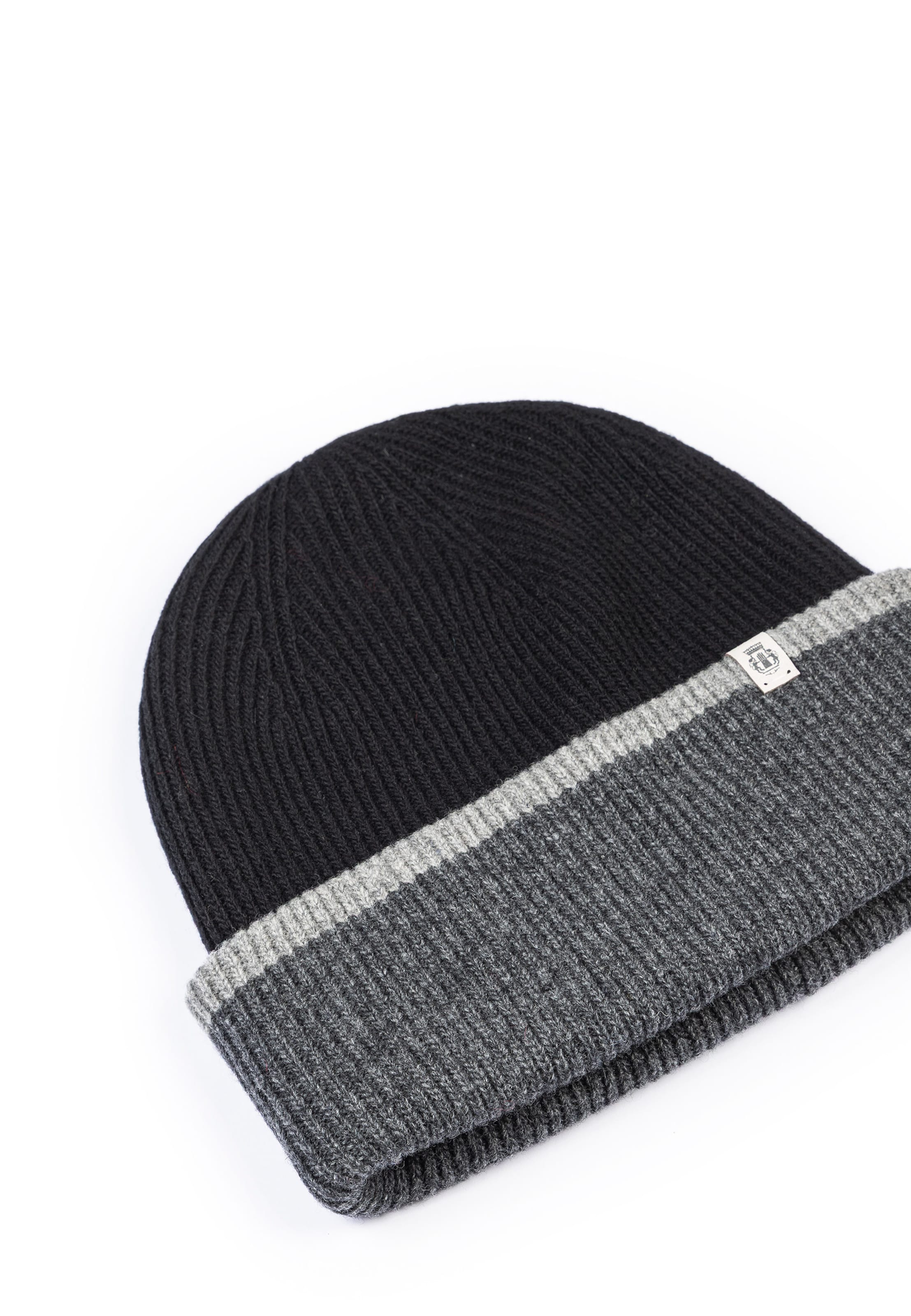 Roeckl Muts ' TWO SIDE KNIT ' in Zwart