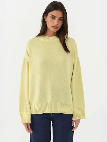 Hiccup Sweter w kolorze żółty