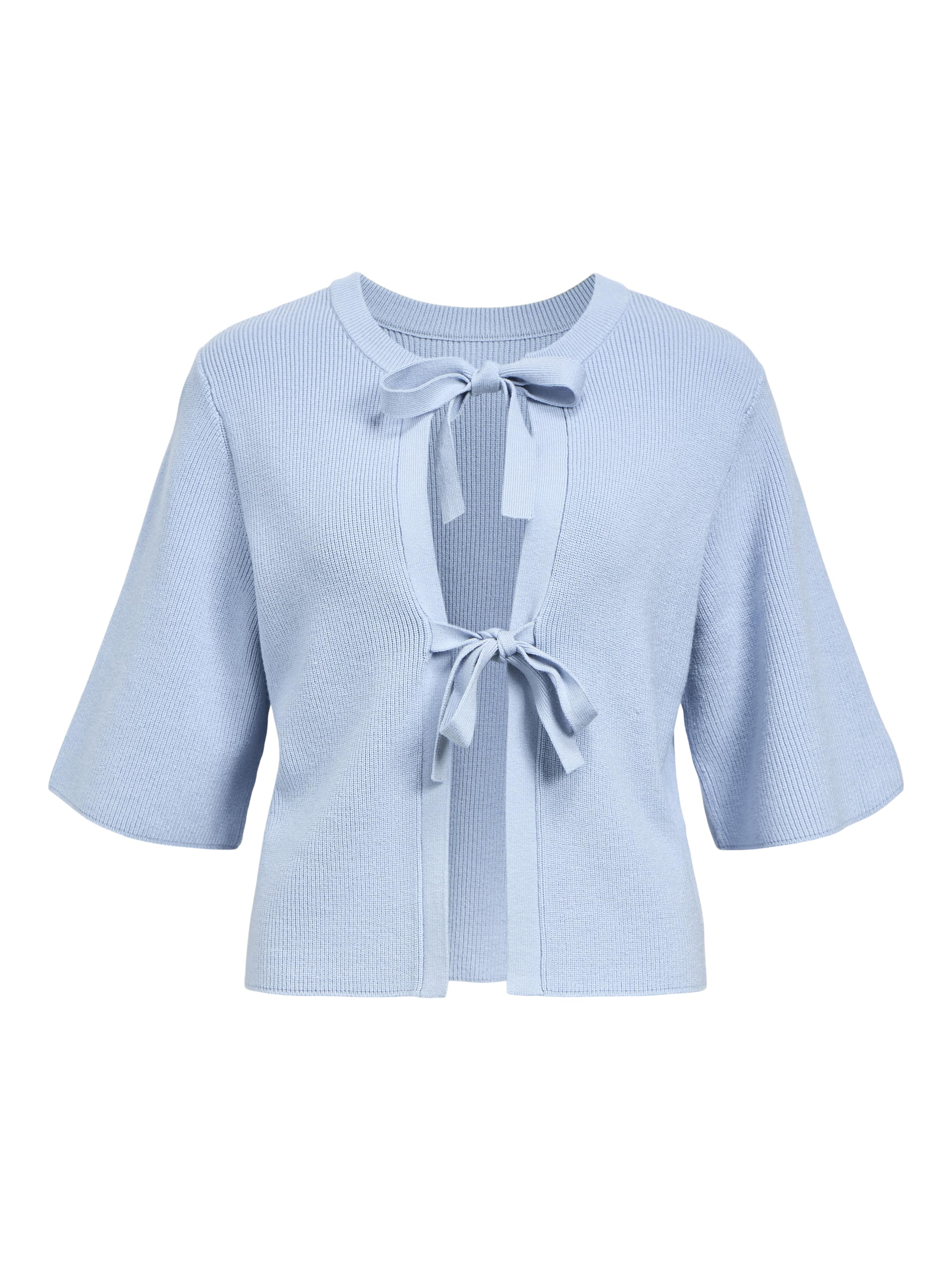 OBJECT Knit Cardigan 'OBJULLA' in Blue: front