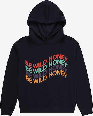 KIDS ONLY Sweatshirt 'GROOVY HONEY' in Blue: front