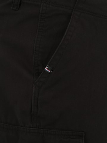 Jack & Jones Plus Regular Cargo trousers 'MARLEY' in Black