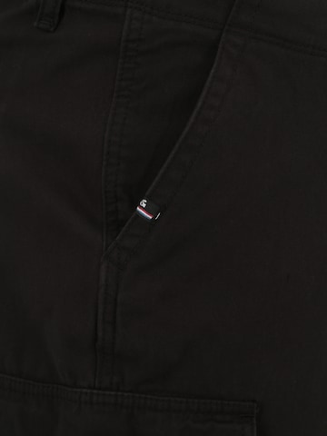 Jack & Jones Plus Regular Cargo Pants 'MARLEY' in Black