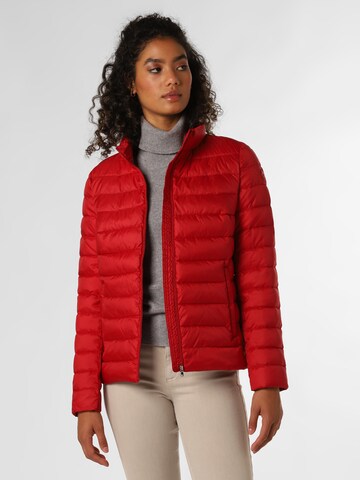 Marie Lund Between-Season Jacket in Red: front