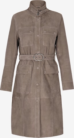 DreiMaster Vintage Демисезонное пальто в Серый: спереди