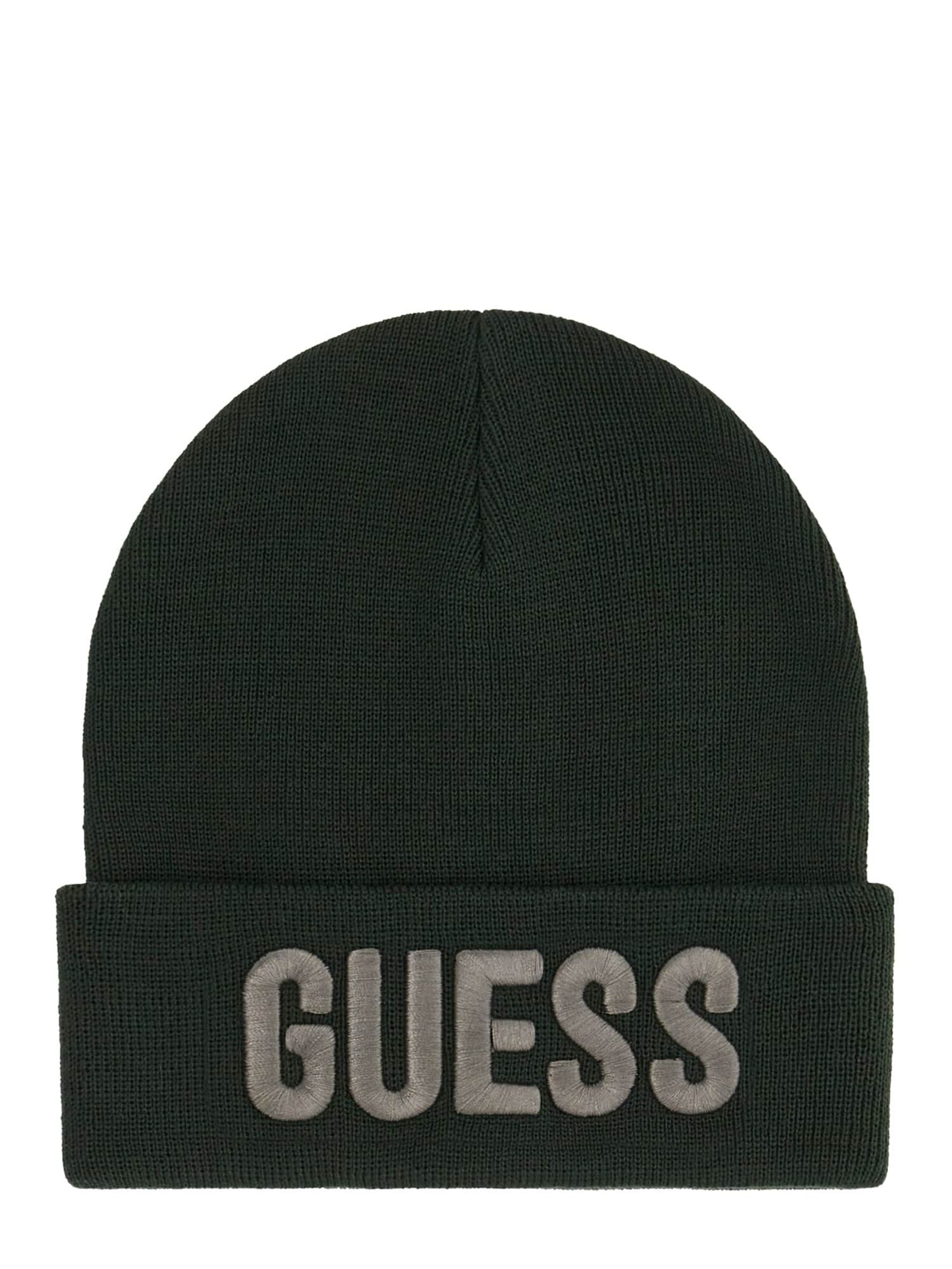 GUESS Beanie in Green: front