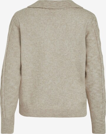 VILA Sweater 'Firrah' in Beige
