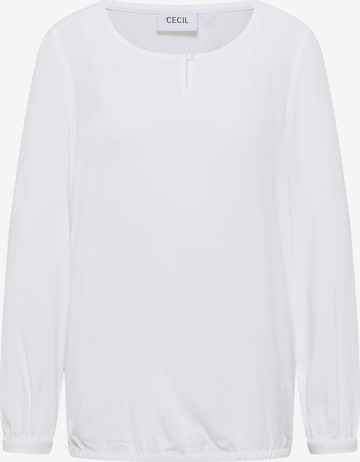 CECIL Blouse in White: front
