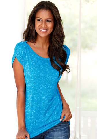 LASCANA T-shirt i blå: framsida