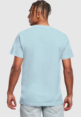Merchcode T-Shirt 'Rick and Morty - Eyes' in Blau