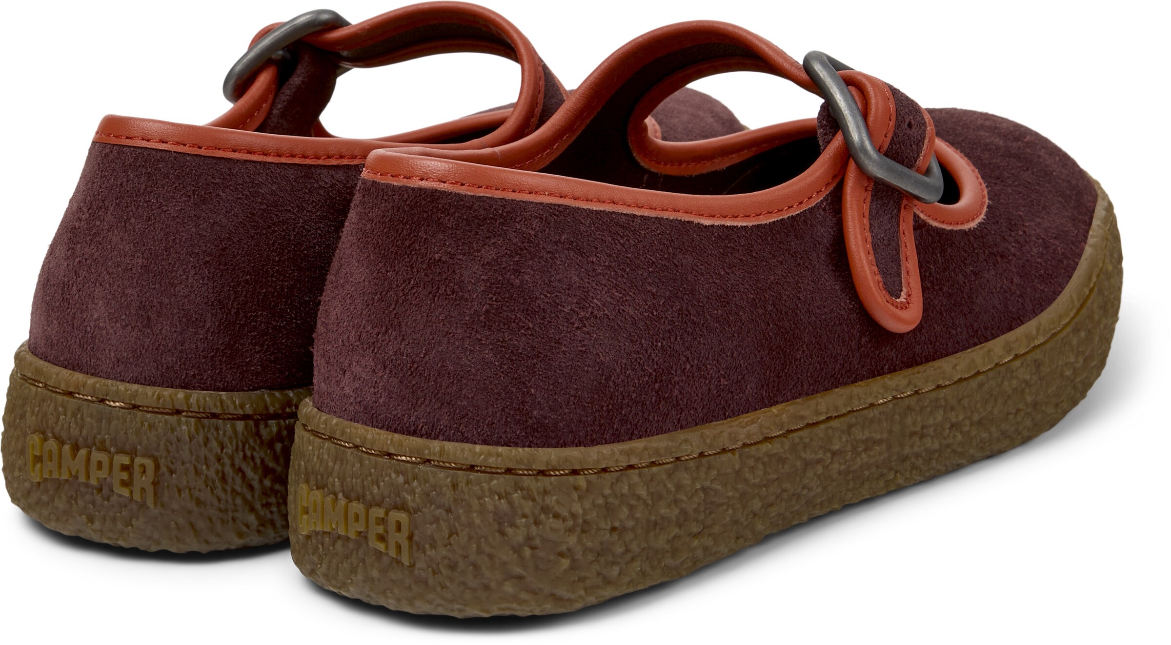 CAMPER Riemchenballerina 'Peu Terreno' in Rot