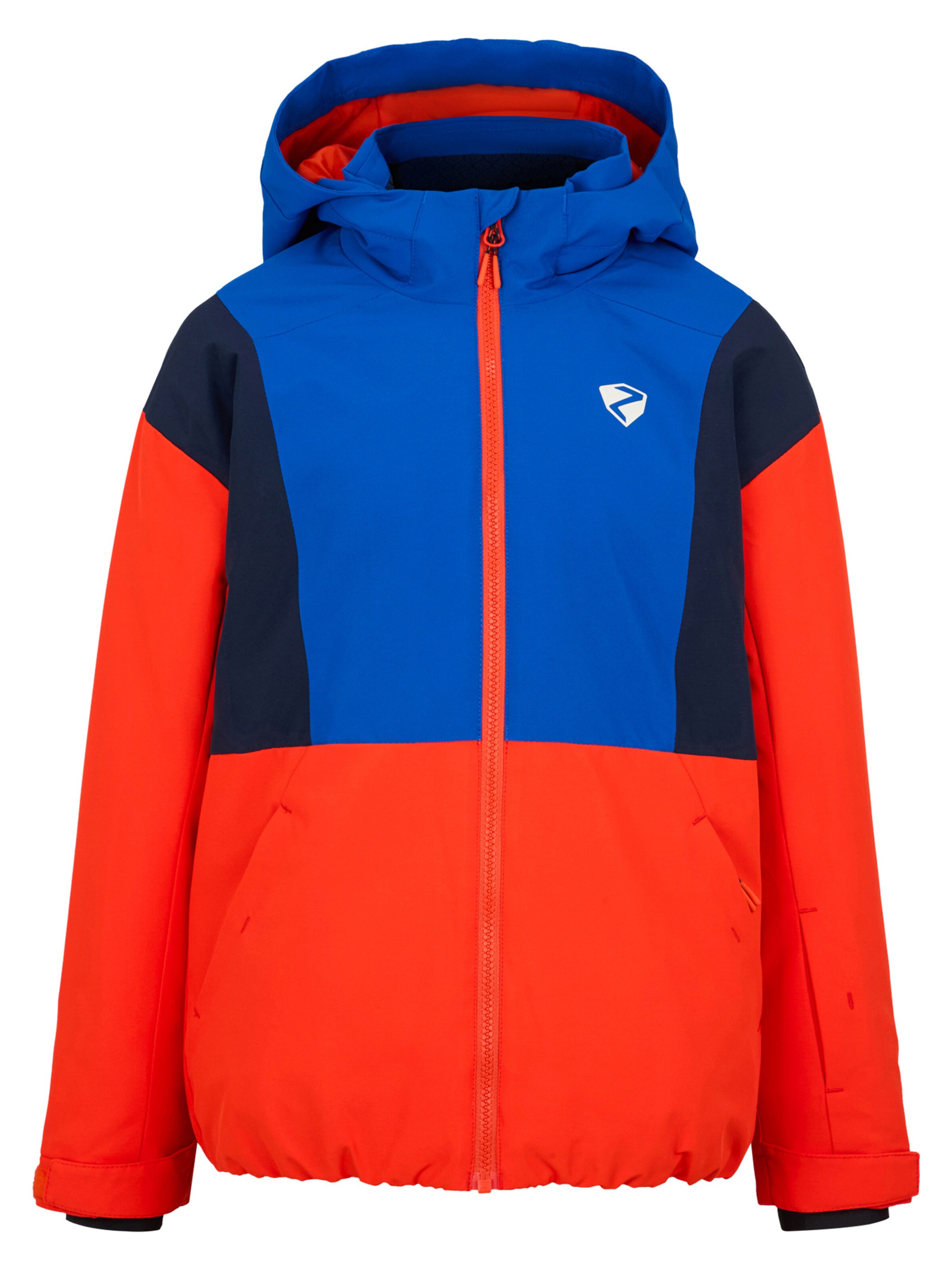 ZIENER Athletic Jacket 'Abbe-Z' in Orange: front