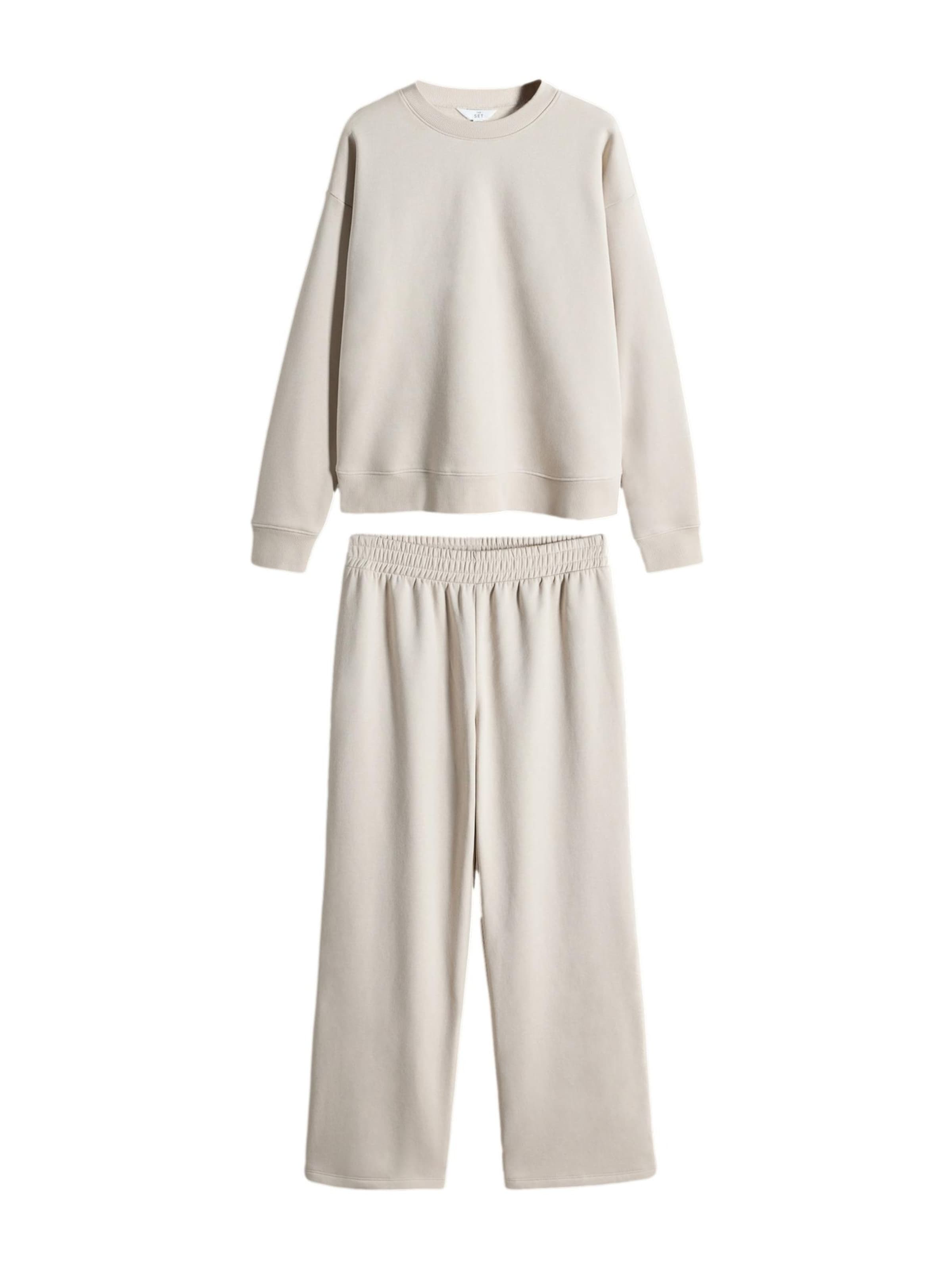 The Set Домашен анцуг в сиво: отпред