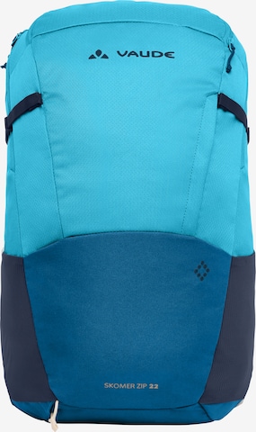 VAUDE Sportrucksack 'Skomer Zip 22' in Blau: Vorderseite