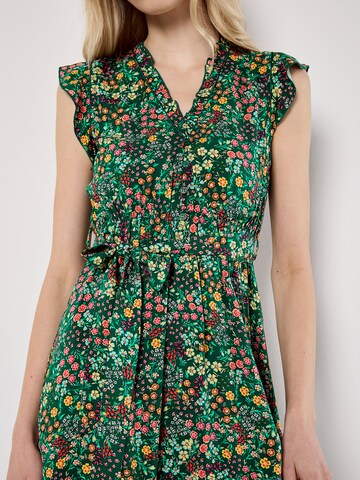 Robe d’été Apricot en vert