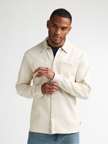 Petrol Industries Regular fit Button Up Shirt 'Camino' in White