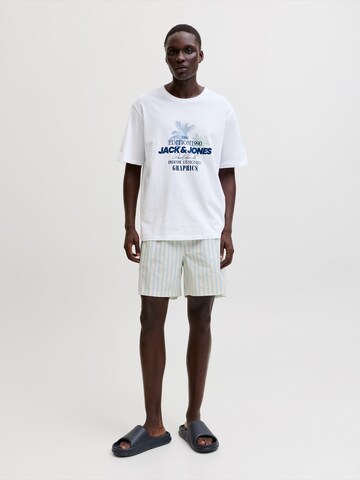 JACK & JONES Μπλουζάκι 'JJGRADIENT' σε λευκό
