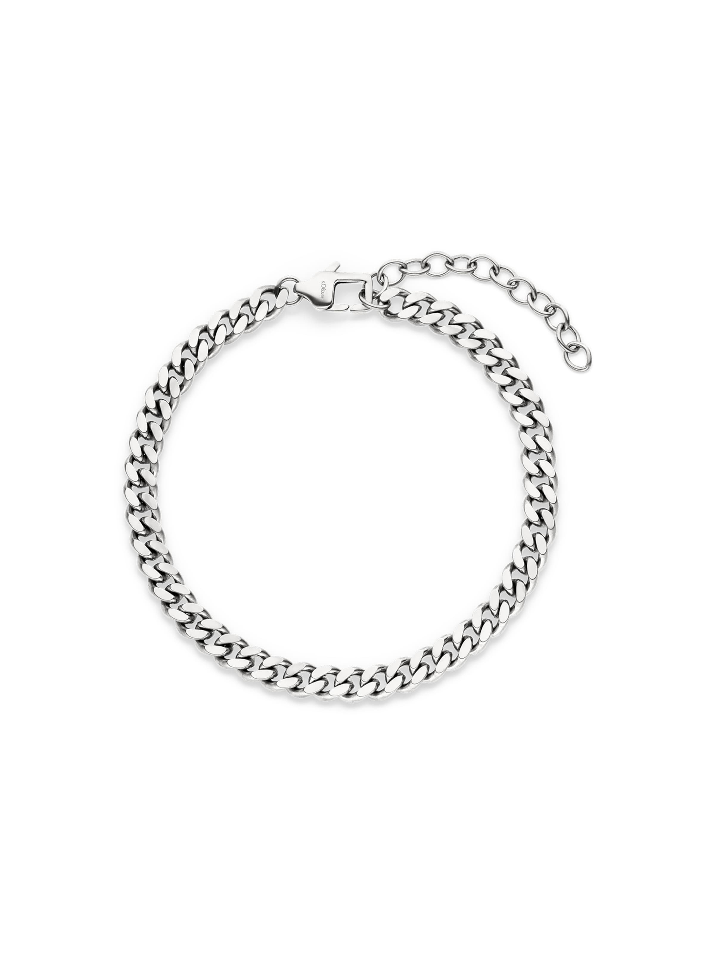 s.Oliver Bracelet 'The Basics' in Silver: front