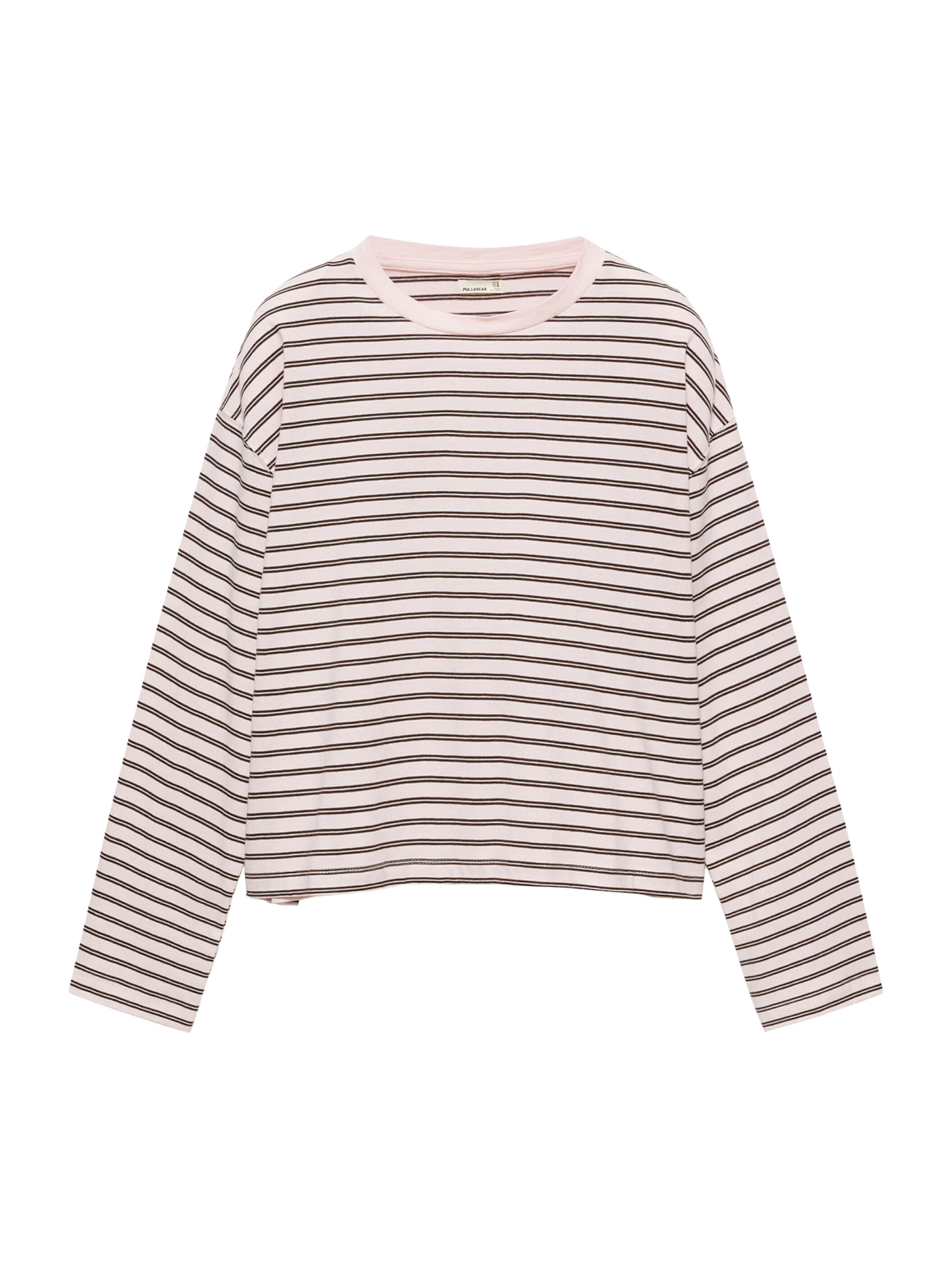 Tricou de la Pull&Bear pe maro: față