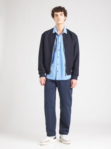 CAMP DAVID Regular fit Πουκάμισο σε μπλε