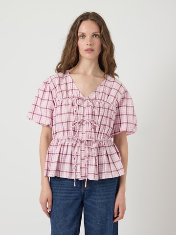 YAS - Blusa 'YASLETERA' en rosa: frente