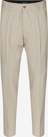 DRYKORN Regular Pleat-Front Pants 'Chasy' in Beige: front