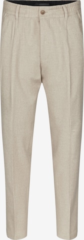 DRYKORN Pleat-Front Pants 'Chasy' in Beige: front
