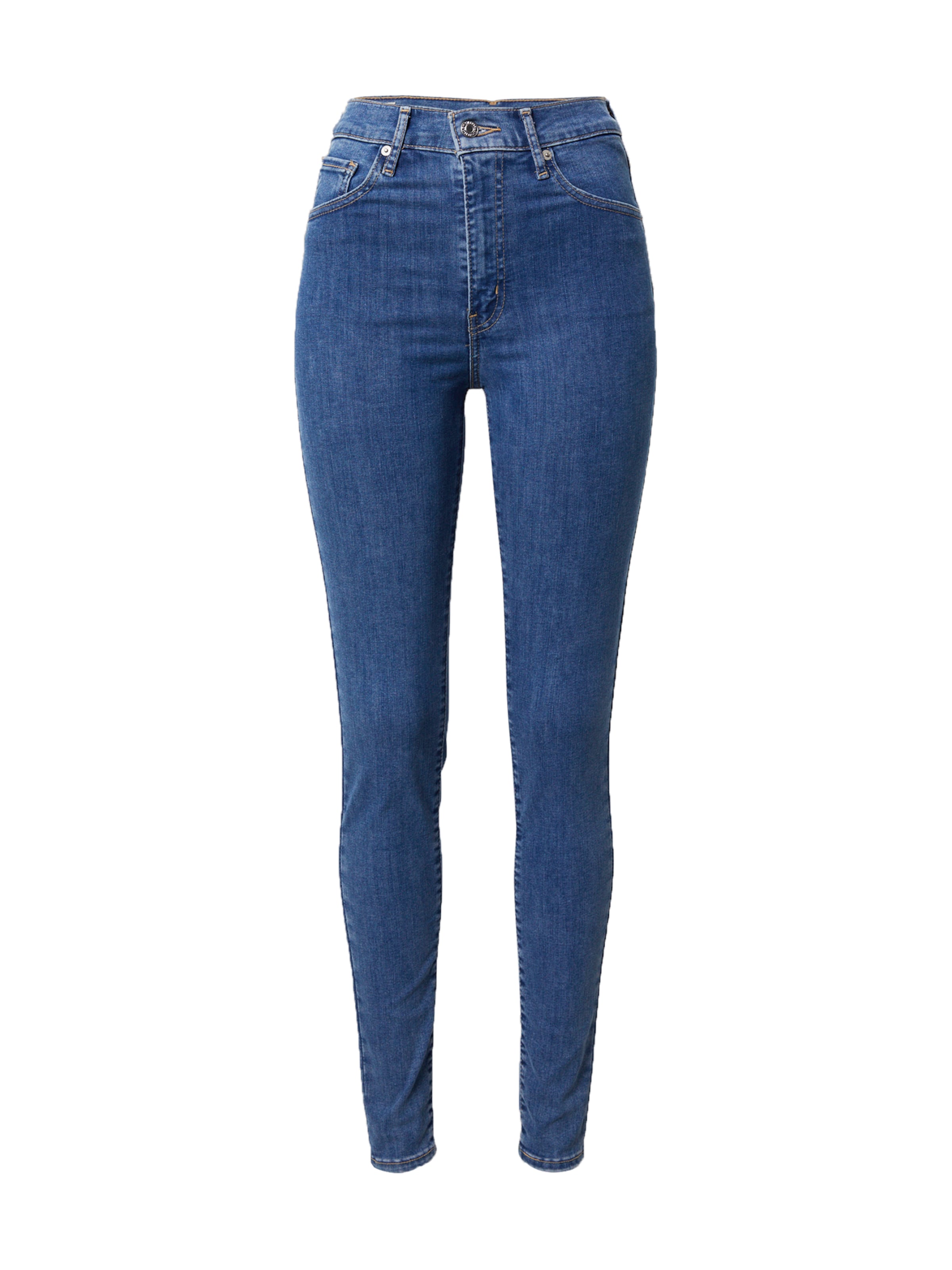 Donna Abbigliamento LEVIS Jeans MILE HIGH Super Skinny in Blu 
