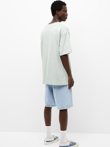 Pull&Bear T-Shirt in Grün