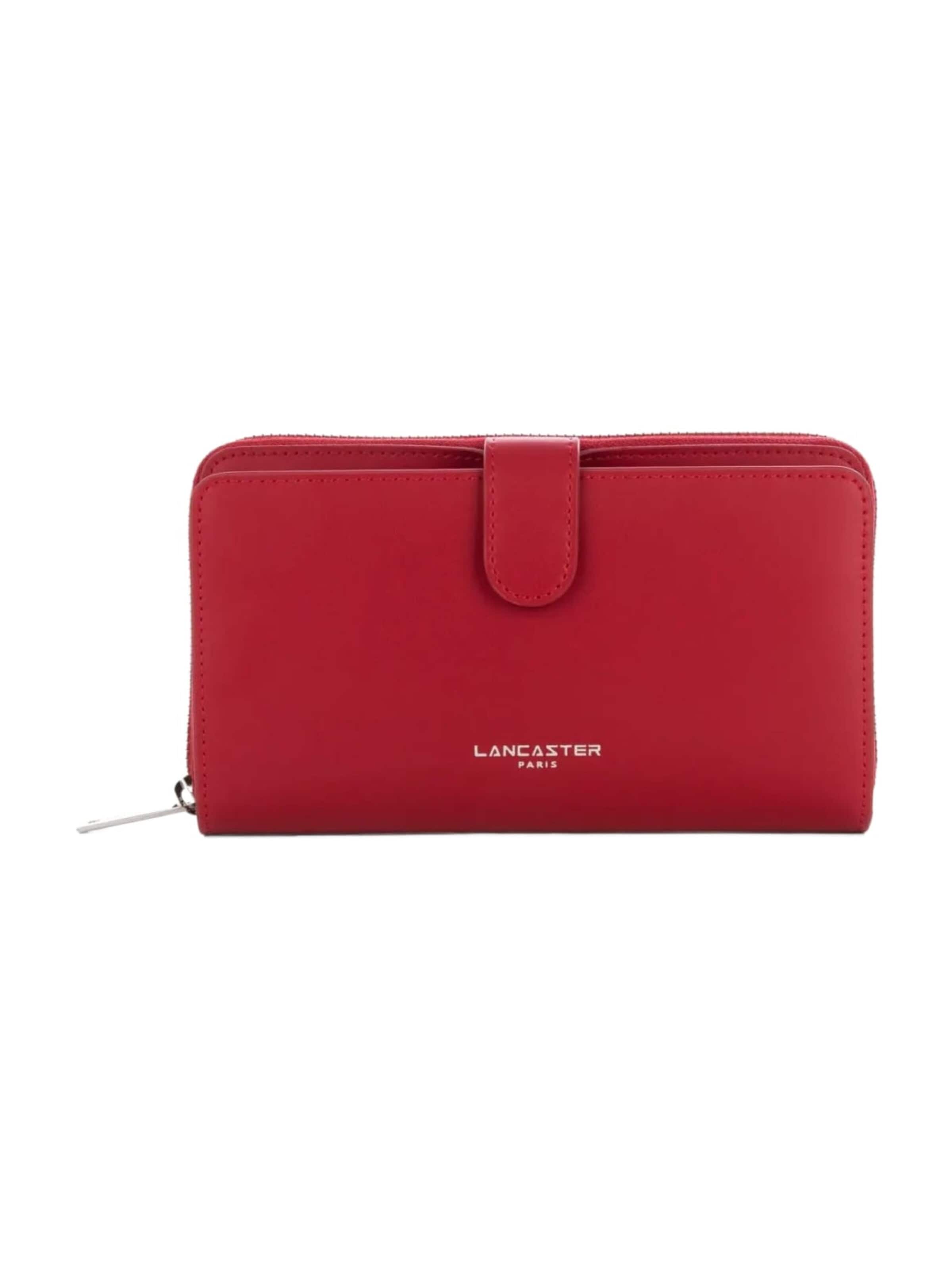 LANCASTER Paris Portmonetka 'Lancaster Compagnon Smooth Rouge' w kolorze czerwony: przód