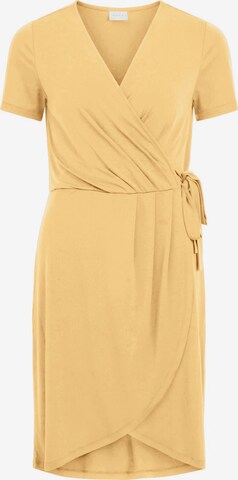 VILA فستان 'Nayeli' بلون أصفر: الأمام