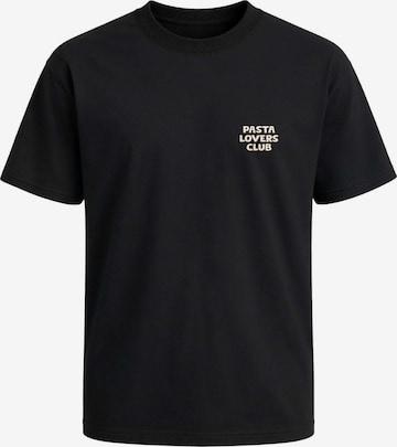 Neverless Shirt 'spaghetti' in Schwarz: Vorderseite