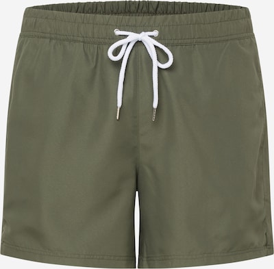 Guido Maria Kretschmer Men Board Shorts 'Gabriel' in Dark green, Item view