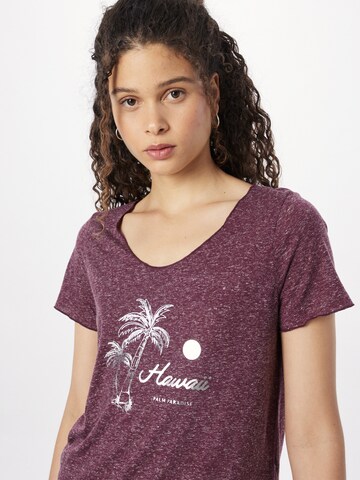 T-shirt 'LUA' VERO MODA en rouge